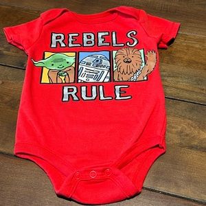 🔴 Star Wars “Rebels Rule” Onesie 🔴